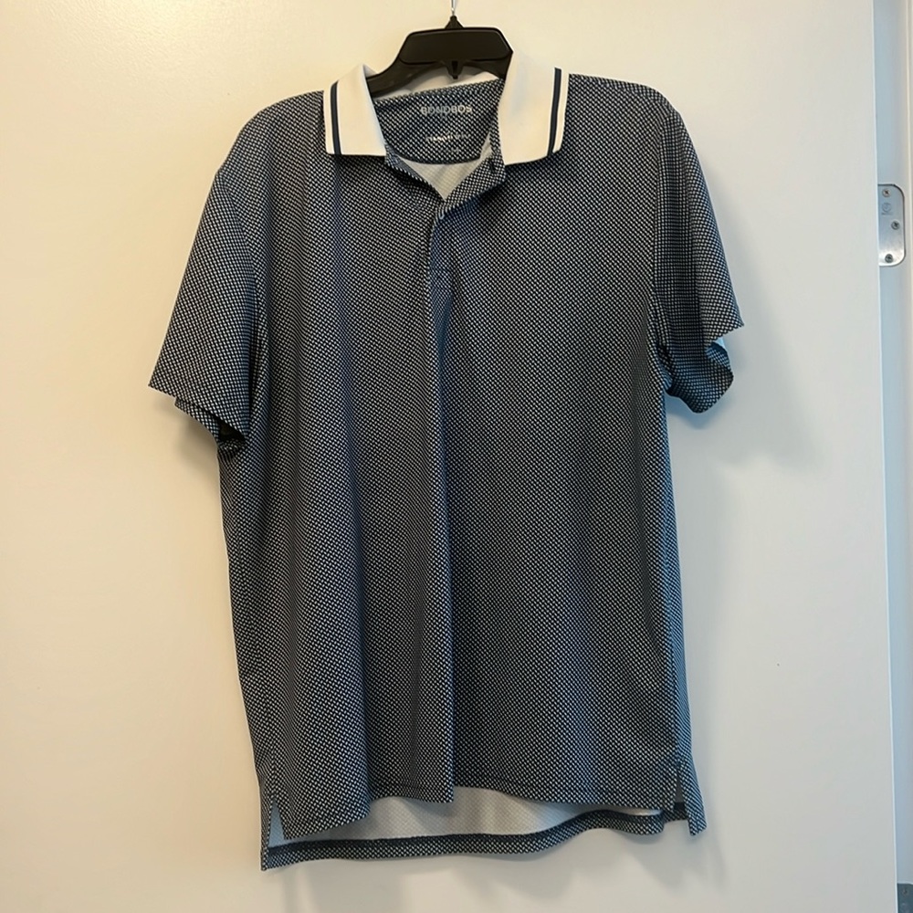 Blue Bonobos Golf polo Standard Fit size large